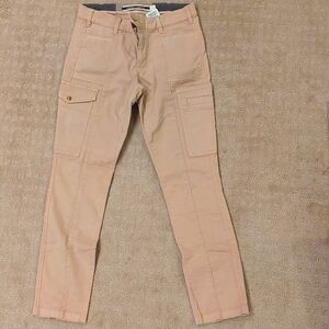 Daughters of the liberation peach/beige color pants from anthropology